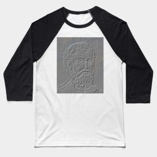 Zeno of Citium Portrait | Zeno of Citium Artwork 2 Baseball T-Shirt